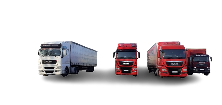 Flota ciągników i solówek Euro-Oczko Transport